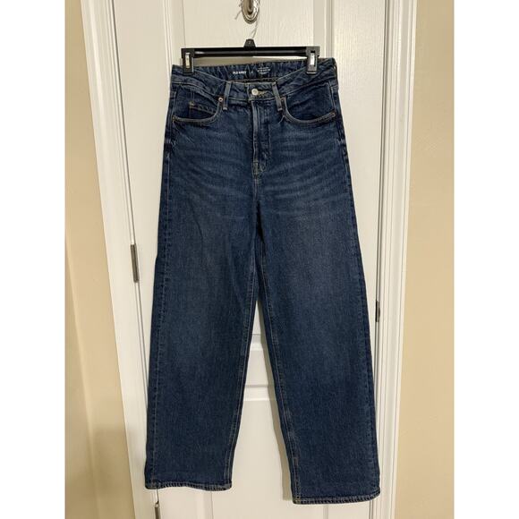 Old navy Extra High Rise sky High Wide Leg Jean, Size 2, Loose Fit - Picture 1 of 7